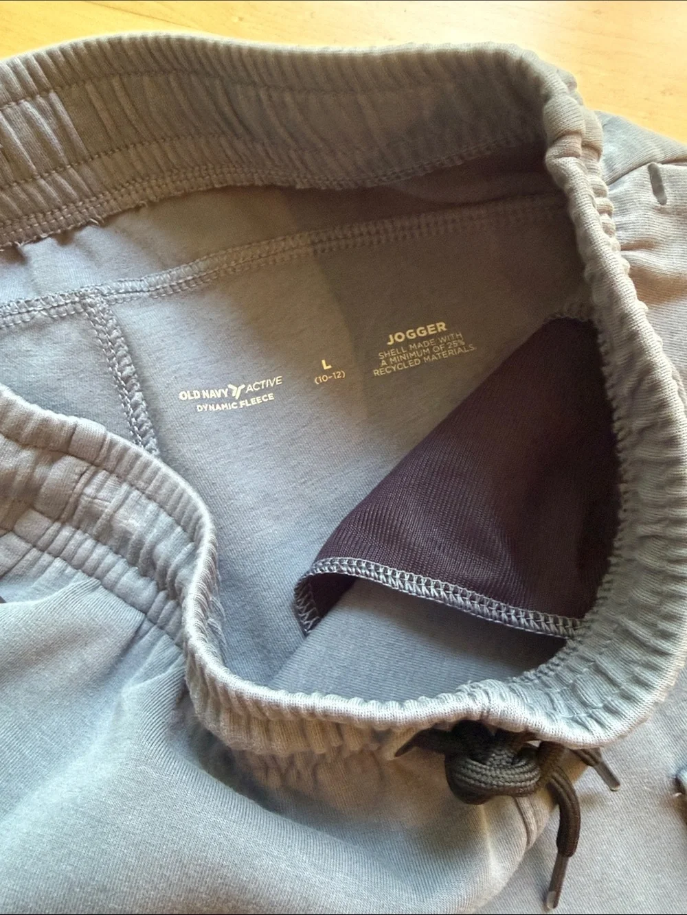 Kid’s Cargo Jogger Pants in Slate Blue